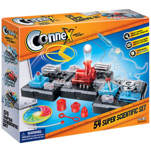 Connex Children's Science Experiment Popular Science Set, with 54 circuit play methods (Little Inventors)