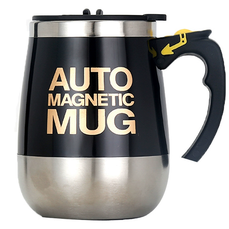 Automatic stirring coffee cup