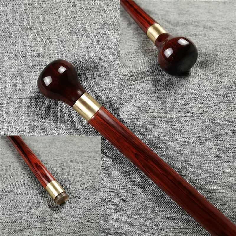Old man's rosewood solid wood walking stick