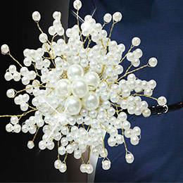 All-match pearl brooch for women