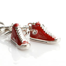 winko canvas shoes keychain