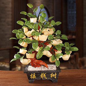 Yuanbao fortune tree ornaments