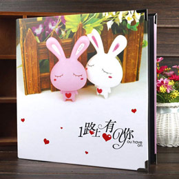 High-end inner ring 12-inch DIY photo album
