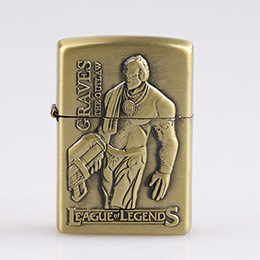 Pemetik Api Retro Tembaga Tulen League of Legends