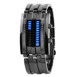 LED creative wrist watch personality student watch