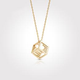 Morse code custom necklace
