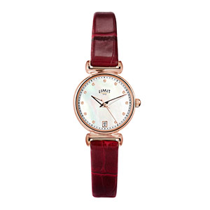 British LIMIT rose gold watch