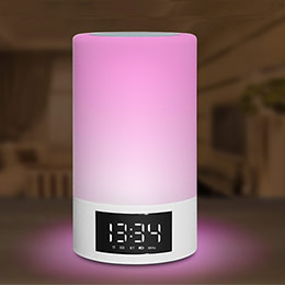 Colorful wireless bluetooth speaker light