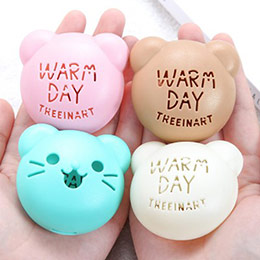 Korean version double bear hand warmer