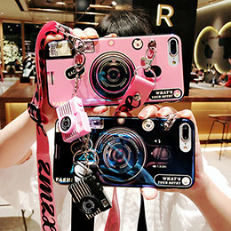 Apple mobile phone case with camera