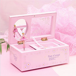 Creative Trolley Music Jewelry Box