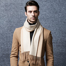 Men's autumn and winter cashmere scarf