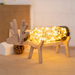 Nordic style elk table lamp