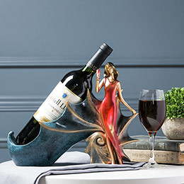 European style wine rack ornaments