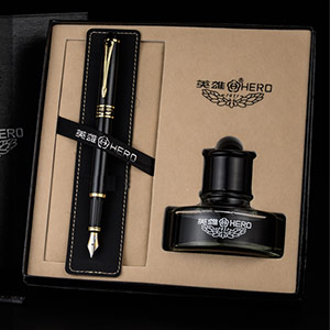 Hero fountain pen ink gift box