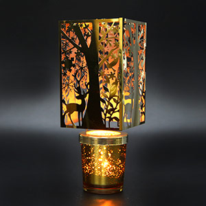 Romantic Cottage Candle Aromatherapy Lamp