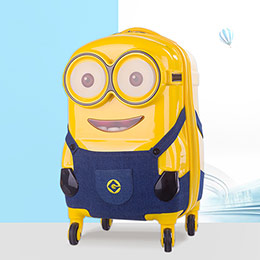 Minions children's trolley case