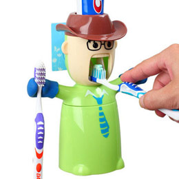 Automatic toothpaste squeezer