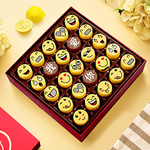 Cartoon Expression Pack Chocolate Gift Box