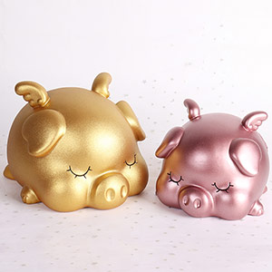 Lucky Golden Pig Piggy Bank