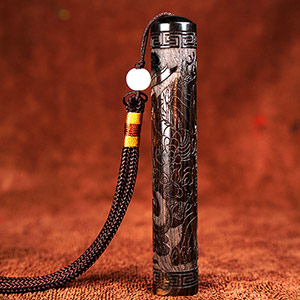 Ebony fire puff lighter