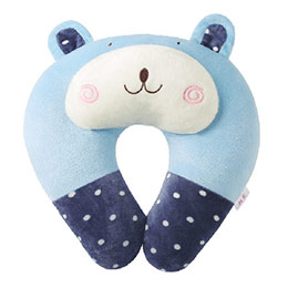 Cute cartoon nap U-shaped pillow