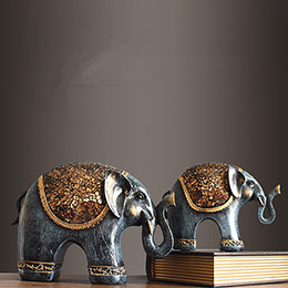 American style handicraft elephant ornaments