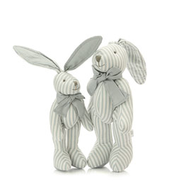 Park Bear Striped Rabbit Doll