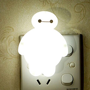 Creative cartoon big white night light