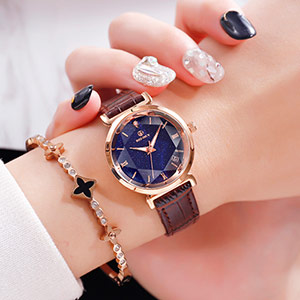 Internet celebrity ladies starry sky watch