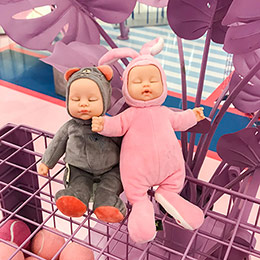 Bieber Sleeping Soothing Doll