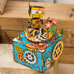 DIY Handmade Wooden Music Box