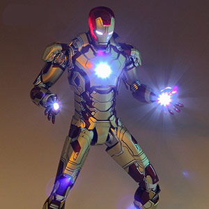 Iron Man Glowing Figure