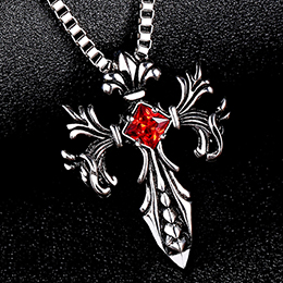 Men's Hip Hop Cross Necklace