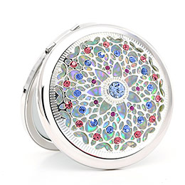 Crystal Portable Folding Mirror