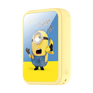 Big-eyed cute Minions power bank