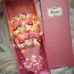 Hello Kitty Doll Bouquet Gift Box