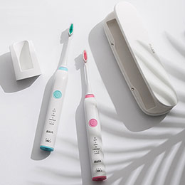 German Bayer electric couple toothbrush