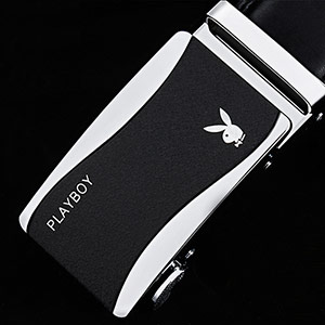 Playboy men's simple casual belt