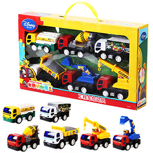 Disney children's toy car set