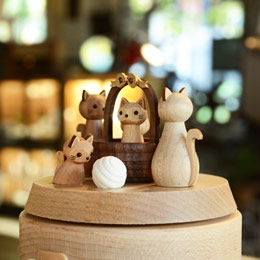 jeancard cat music box