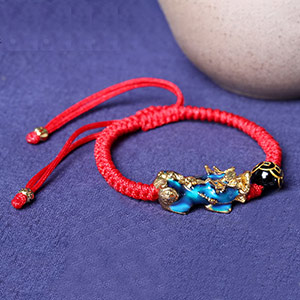 Agate Pixiu Red Rope Bracelet