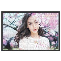 DIY Solid Wood Photo Frame Jigsaw Puzzle Customization