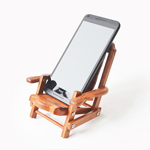 Creative Grandpa Chair Phone Holder