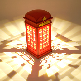 Creative Phone Booth LED Night Light