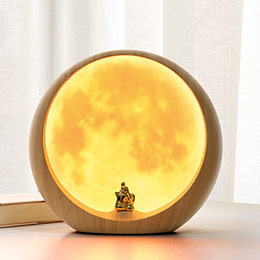 Moon scene atmosphere light