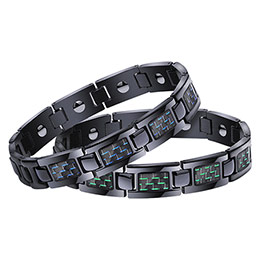 Energy magnet titanium steel bracelet