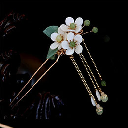 Ancient style tassel hairpin