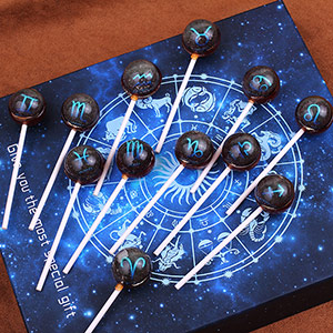 Twelve Constellations Starry Sky Lollipop Gift Box