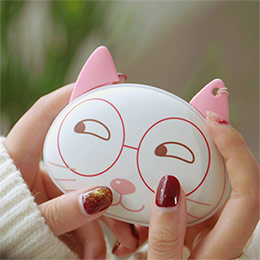Cute cat hand warmer